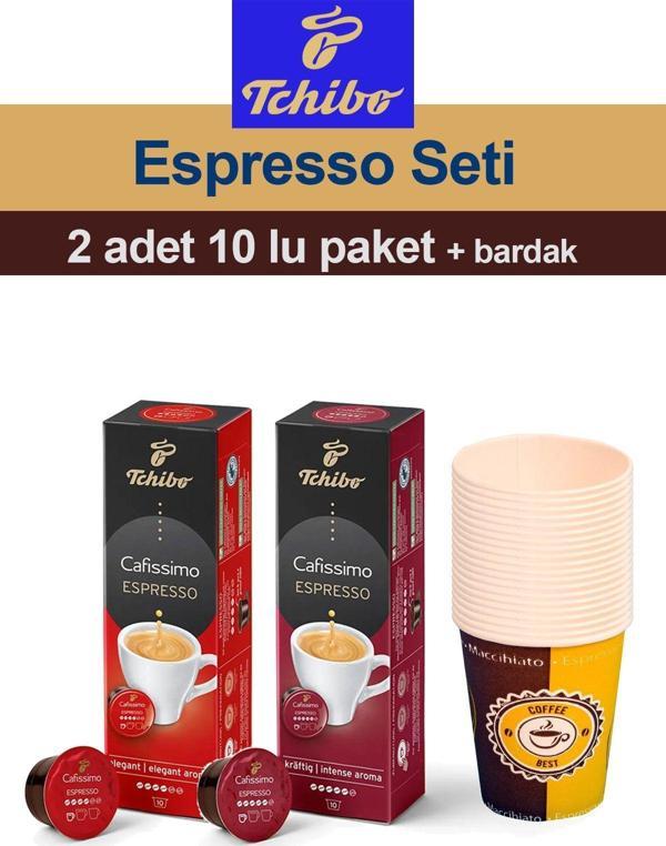 Tchibo Cafissimo Espresso Elegent Intense Aroma 2x10 Adet Kapsül Kahve - Image 1