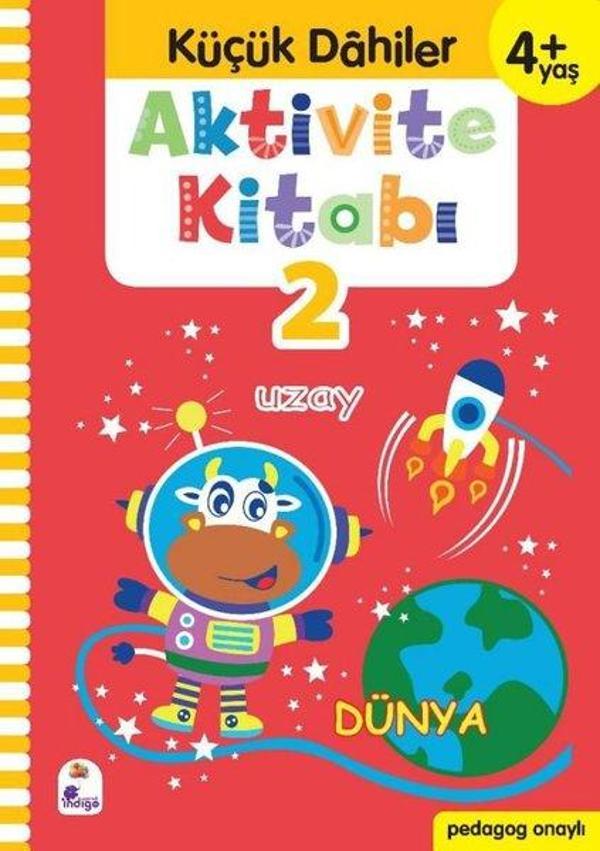 Aktivite Kitabı 2 - Küçük Dahiler 4+Yaş - İndigo Çocuk - Image 1
