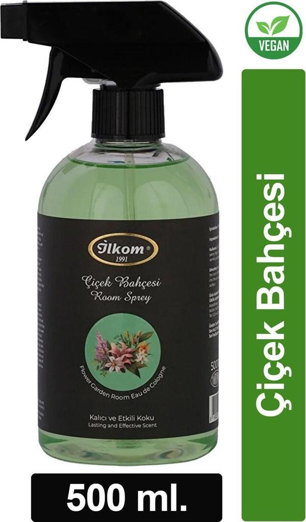 İlkom Çiçek Bahçesi Kokulu Premium Spreyli Oda Kokusu 500 ml. - Image 1