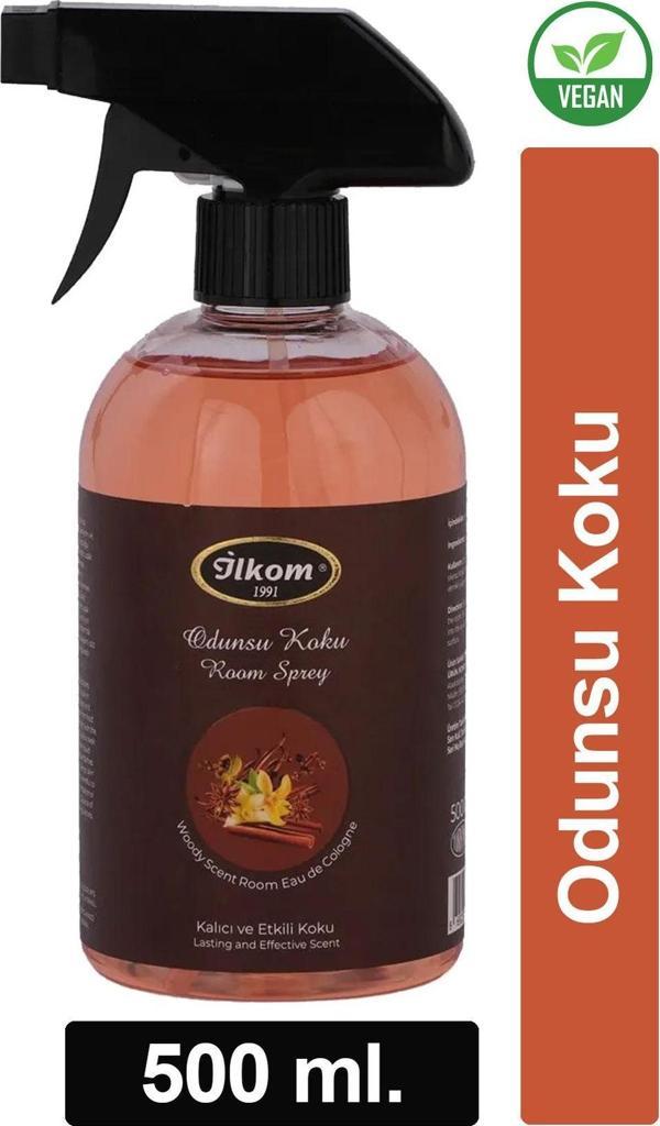 İlkom Odunsu Kokulu Premium Spreyli Oda Kokusu 500 ml. - Image 1
