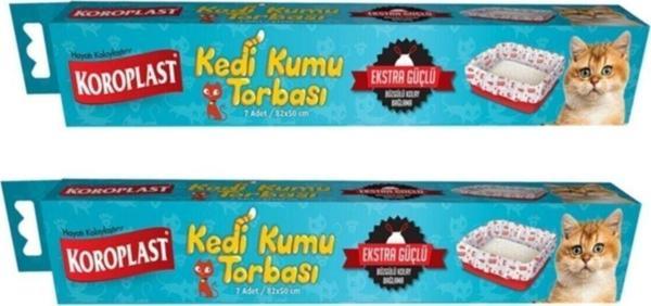 Koroplast Kedi Kumu Torbası 7 Li X 2 Adet - Image 1