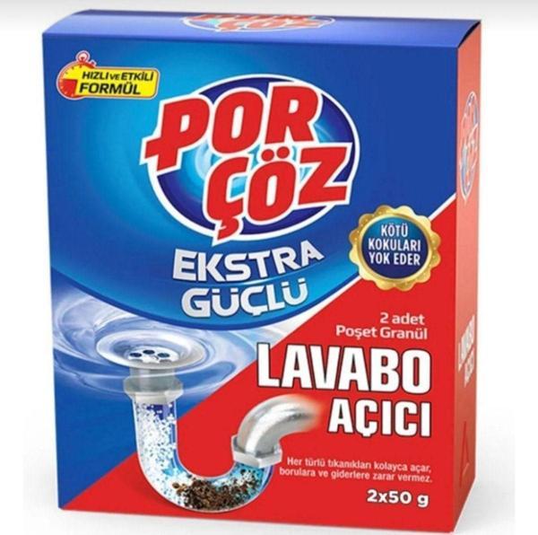Porçöz Lavabo Açıcı 2x50 G - Image 1