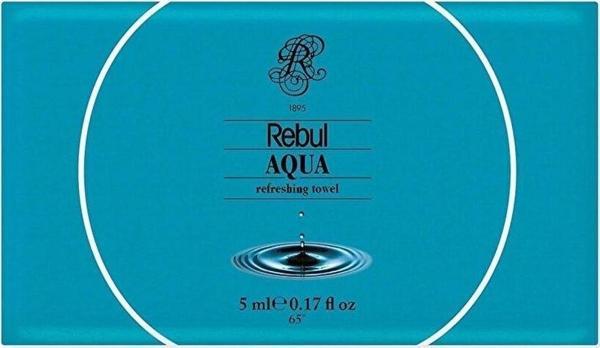 Rebul Dökme Kolonyalı Mendil Aqua Tekli 50 adet Cafe Otel - Image 1