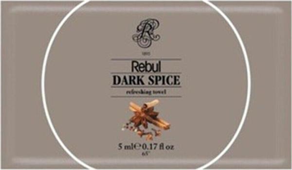 Rebul Dökme Kolonyalı Mendil Dark Spice Tekli 50 adet Cafe Otel - Image 1