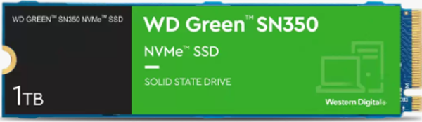 WD GREEN SN350 1 TB NVME SSD 3200/2500 (WDS100T3G0C) - Image 1