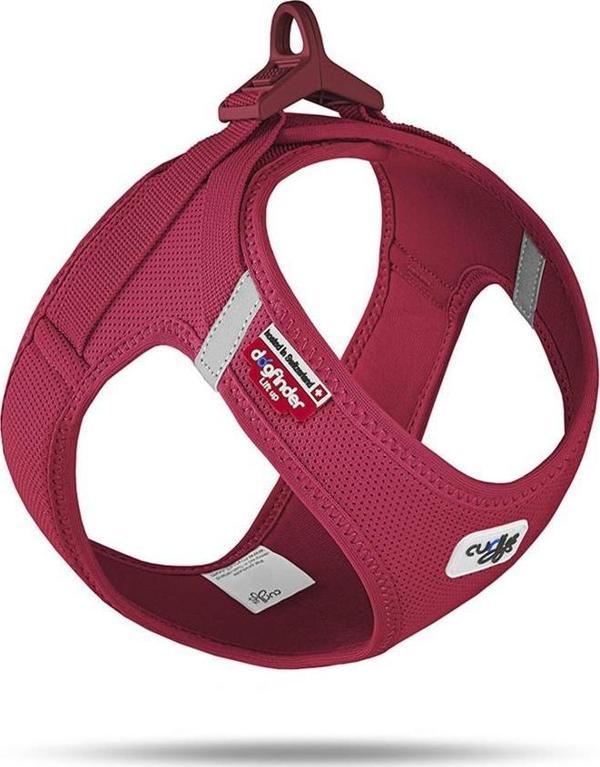 Curli Vest Göğüs Tasması Clasp Air-Mesh Kırmızı 3XS - Image 1