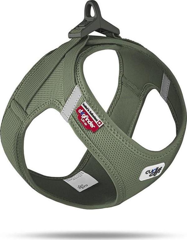 Curli Vest Göğüs Tasması Clasp Air-Mesh Moss Yeşil 3XS - Image 1