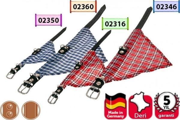 Karlie Deri Bandanalı Boyun Tasma 57Cm Kırmızı - Image 1