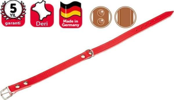 Karlıe Deri Boyun Tasma 57Cm Kırmızı - Image 1