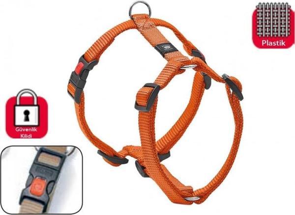 Karlıe Kilitli Göğüs Tasma M 45-70 Cm Turuncu - Image 1