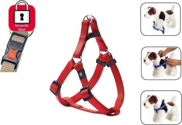 Karlie Kilitli Göğüs Tasma Xs 20-35Cm Kırmızı - Image 1