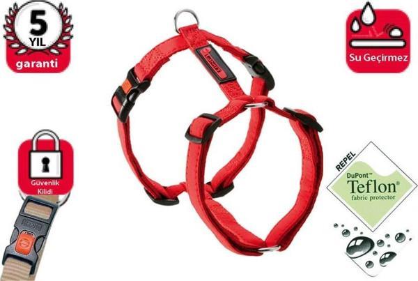 Karlie Teflon Kilitli Göğüs Tasma 45-70Cm Kırmızı - Image 1
