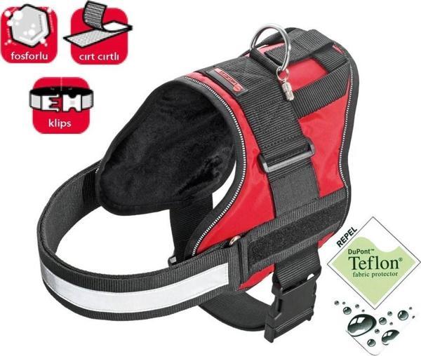 Karlie Teflon Ref. İsimli.Göğ.Tas.S 55-68Cm Kırm. - Image 1