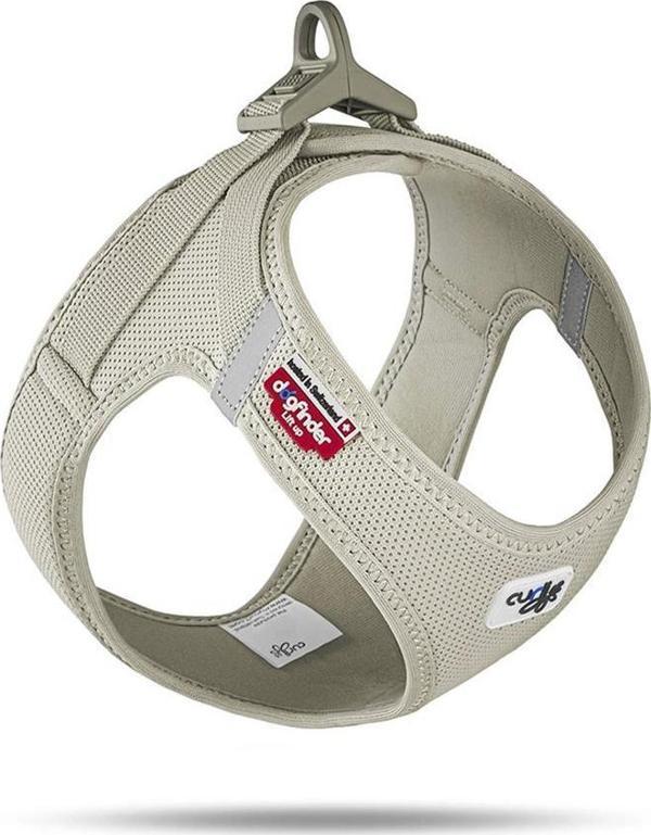 Curli Vest Göğüs Tasması Clasp Air-Mesh Bej 3XS - Image 1