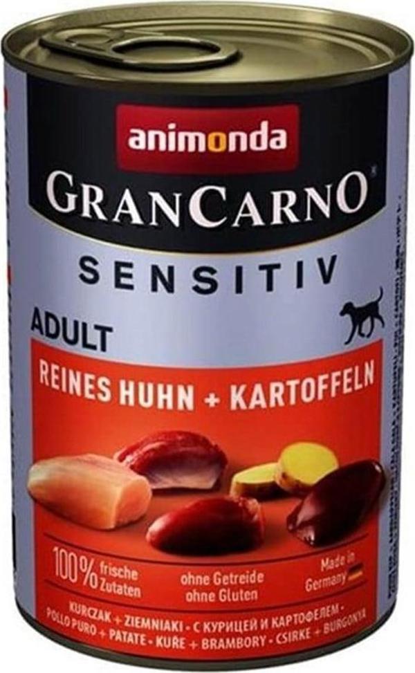 Animonda Gran Carno Sensitive Tavuklu Ve Patatesli Yetişkin Köpek Konservesi 400 Gr - Image 1