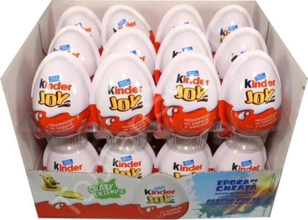 Kinder Joy Sürpriz Yumurta Erkeklere Özel 24 Adet - Image 1
