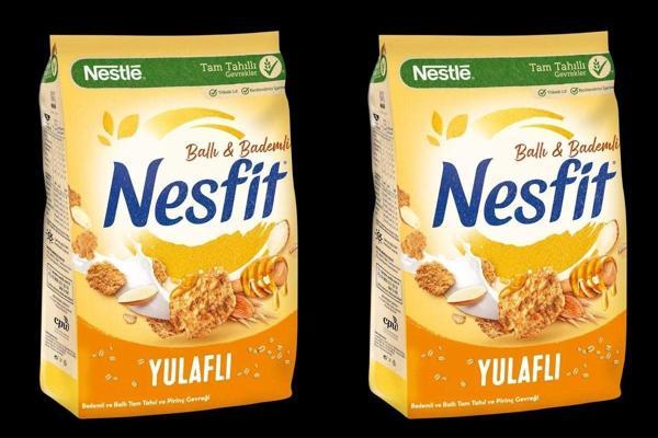 Nestle Nesfit Ballı Bademli Tam Tahıl Ve Pirinç Gevreği 400 Gr X 2 Paket - Image 1