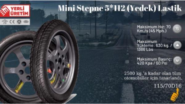 Mini Stepne 5*112 ( 2021 Üretim - Image 1