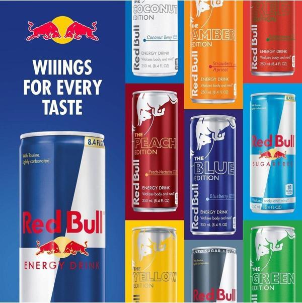 Red Bull Karışık Paket 10 Lu - Image 1