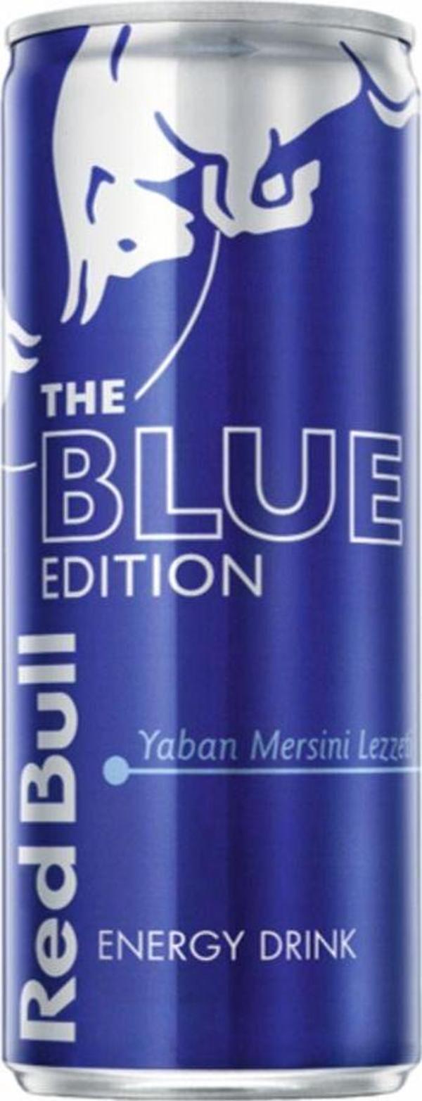 Red Bull The Blue Edition Yaban Mersini Enerji İçeceği 250 Ml X 4 Adet - Image 1