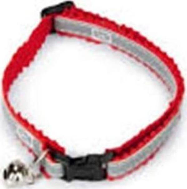 Beeztees Reflektör Kedi Boyun Tasması 31cm Kırmızı - Image 1