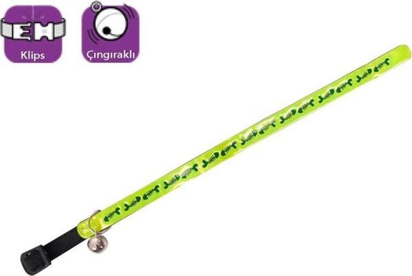 Karlıe Kedi Boy.Tas.Çıng.Balık Des.30Cm Sarı - Image 1