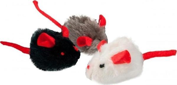 Karlie Sesli Fare 5X3X3Cm Karışık Renkli Tekli - Image 1