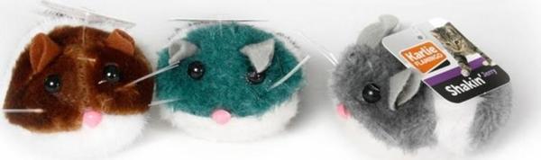 Karlie Titreyen Peluş Fare 7cm 12 Li - Image 1