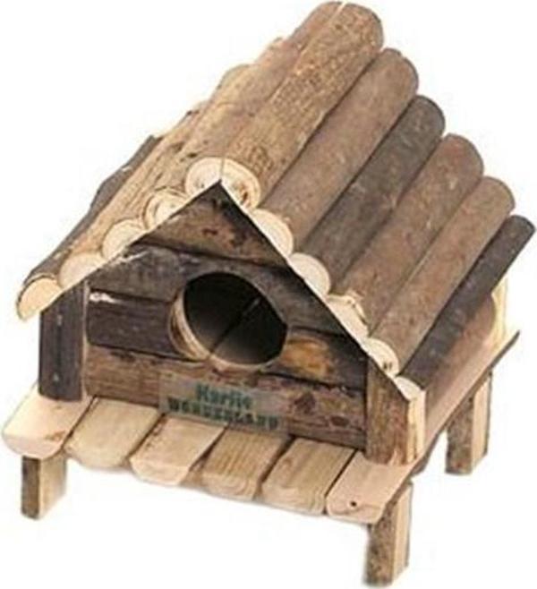 Karlıe Ahşap Kemirgen Evi 14X12X13Cm - Image 1