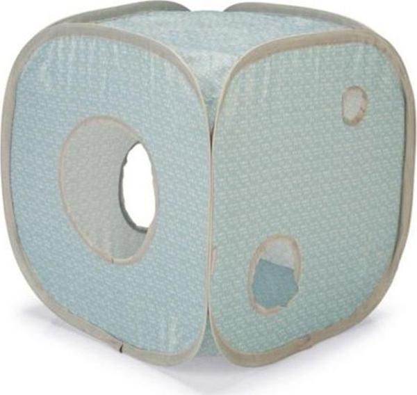 Beeztees Yavru Kedi Evi Yükseklik 35cm Mavi - Image 1