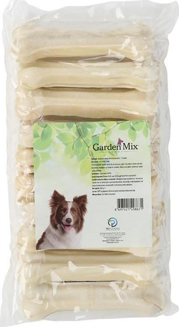 Gardenmix Sütlü Deri Kemik12cm 50-60 G. 10lu Paket - Image 1
