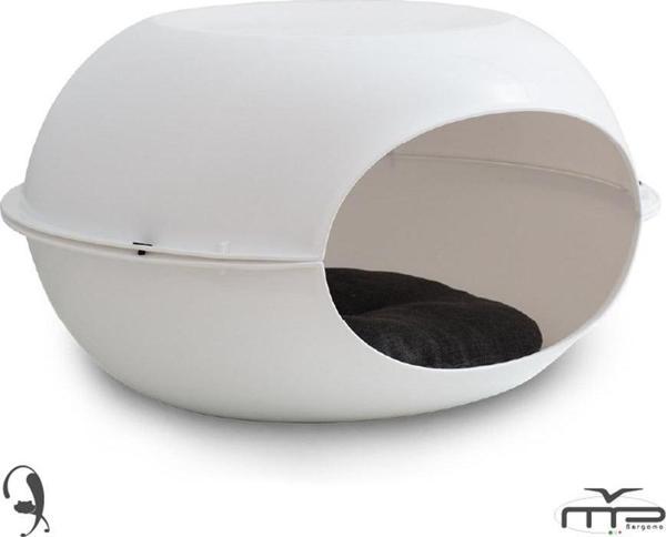Mp Luna Beyaz Kedi Evi 57*39*31cm - Image 1