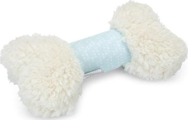 Beeztees Yavru Köpek Peluş Oyuncak Kemik 21 Cm Beyaz - Image 1