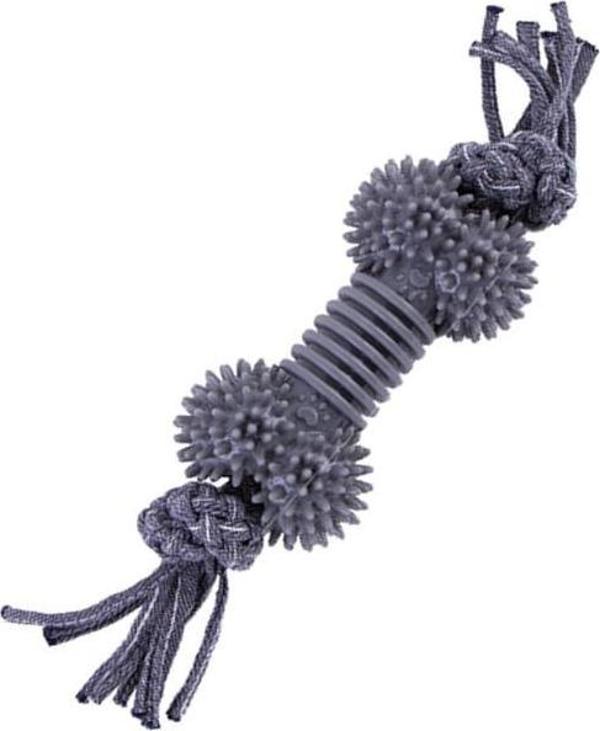 Eastland İpli Tpr Köpek Çiğ. Oyuncağı Dikenli 30cm Dikenli Kemik 30cm - Image 1