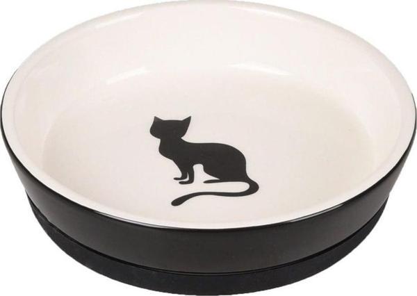 Flamingo Nala Seramik Kaydırmaz Taban Kedi Mama Kabı 14 Cm 220 Ml - Image 1