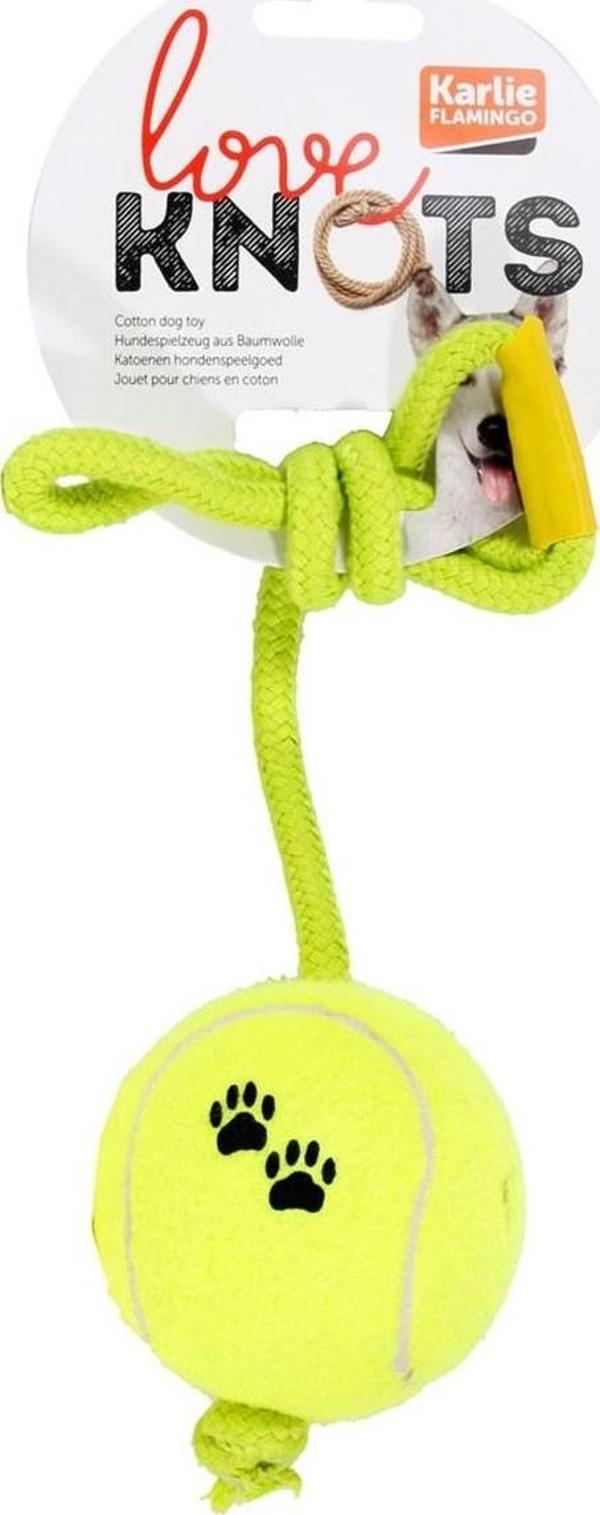 Karlie İpli Tenis Topu 8Cm - Image 1