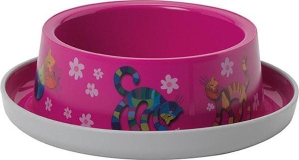 Moderna Trendy Plastik Mama ve Su Kabı Friends Fuşya 350 ml - Image 1