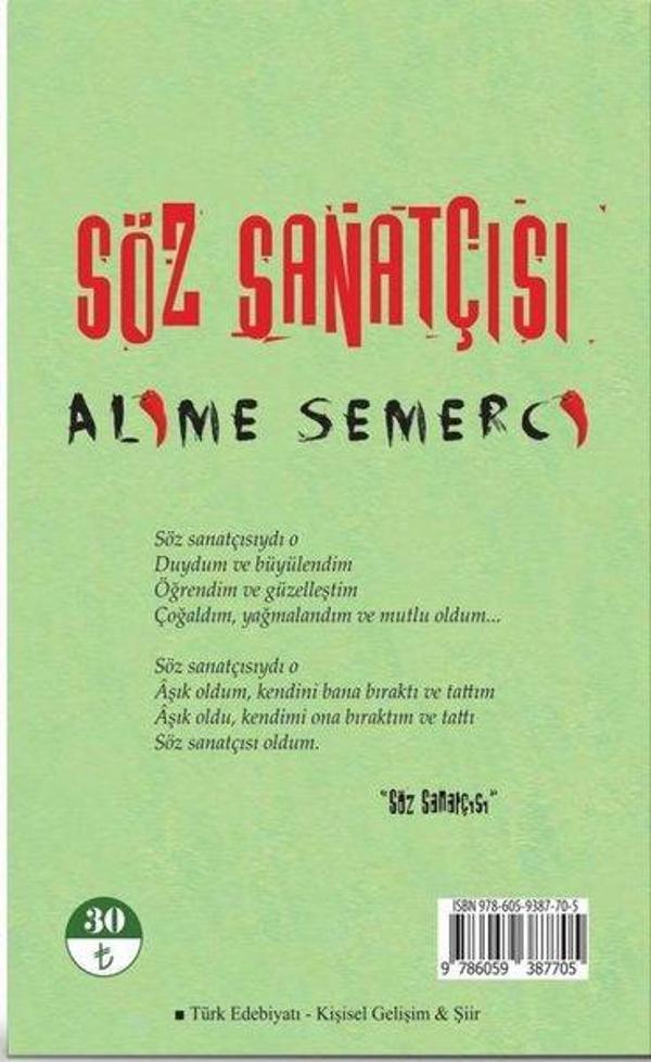 Söz Sanatçısı - Semerci Yayınları - Image 1