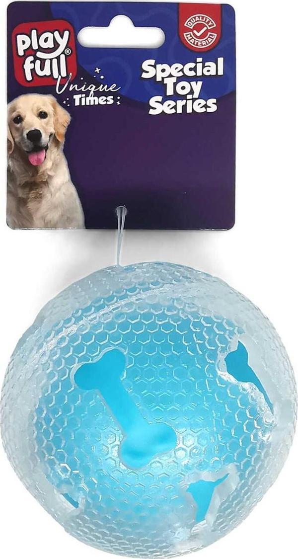 Playfull Kemik Desenli Kauçuk Kedi Oyuncağı 7.5 Cm - Image 1