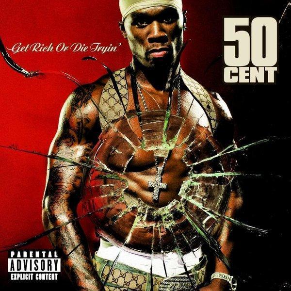 50 Cent Get Rich Or Die Tryin' Plak - Image 1