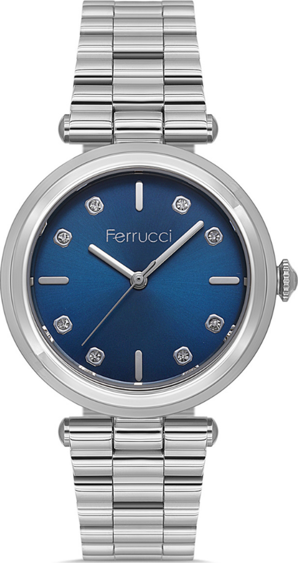 Ferrucci FER.03367M.06 Çelik Kordon Kadın Kol Saati - Image 1