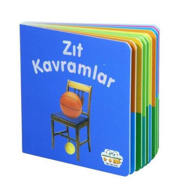 Zıt Kavramlar - Mini Karton Kitaplar - 0-6 Yaş Yayınları - Image 1