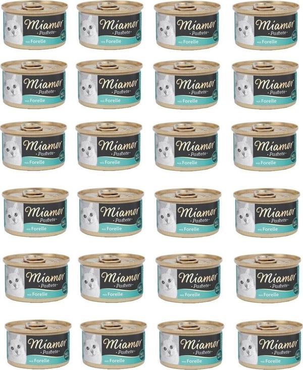 Miamor Kedi Konserve Alabalıklı 85 Gr. X 24 Adet - Image 1