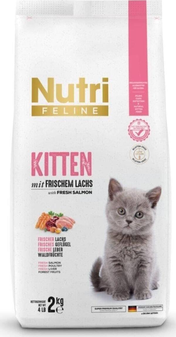 Nutri Feline Kıtten (yavru Kediler Için Komple, Vitaminli Mama) 2 Kg - Image 1