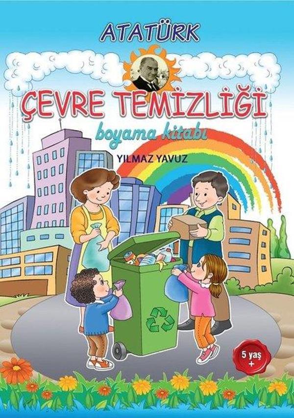 Çevre Temizliği Boyama Kitabı - Tunç Yayıncılık - Image 1