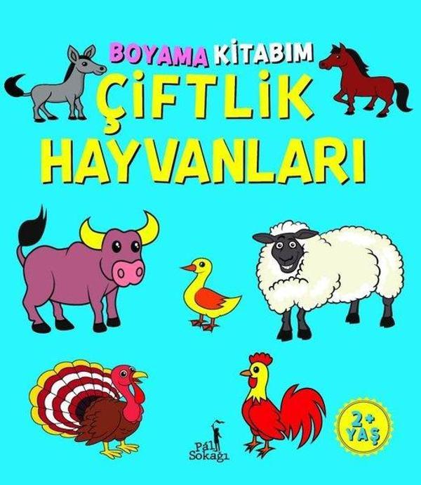Boyama Kitabım - Çiftlik Hayvanları 2+ Yaş - Pal Sokağı - Image 1