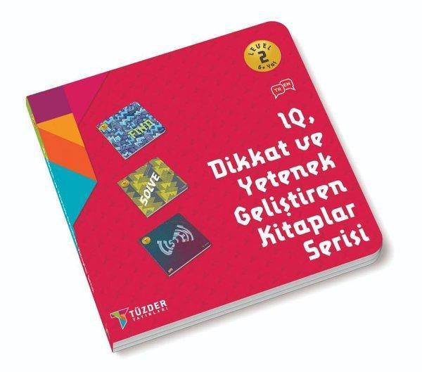 6+ Yaş Seti Level 2 - IQ ve Yetenek Geliştiren Kitaplar Serisi - Tüzder Yayınları - Image 1