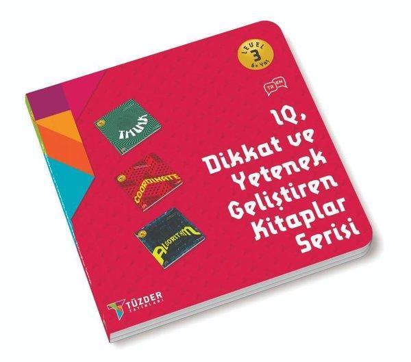 6+ Yaş Seti Level 3 - IQ ve Yetenek Geliştiren Kitaplar Serisi - Tüzder Yayınları - Image 1