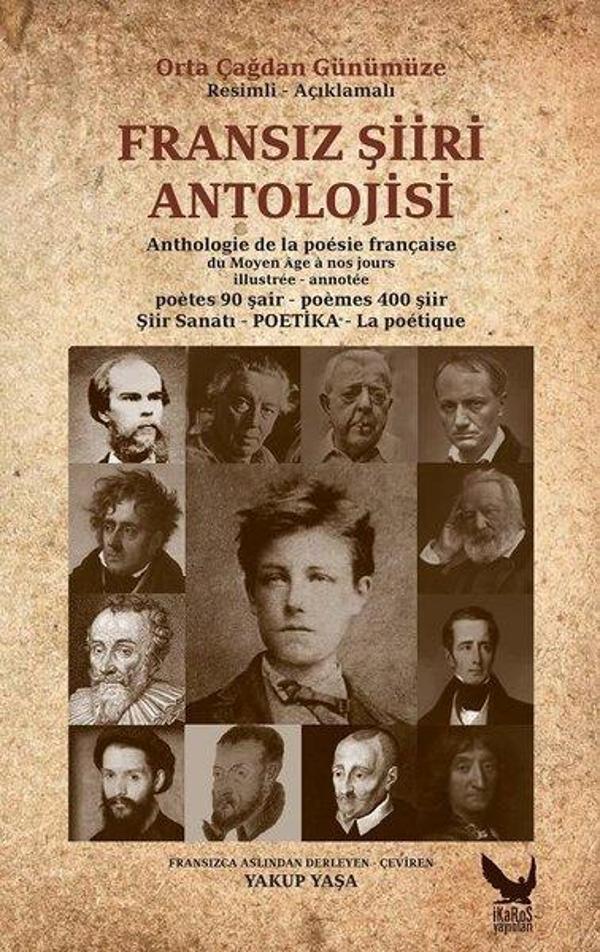 Orta Çağdan Günümüze  Fransız Şiiri Antolojisi - İkaros Yayınları - Image 1