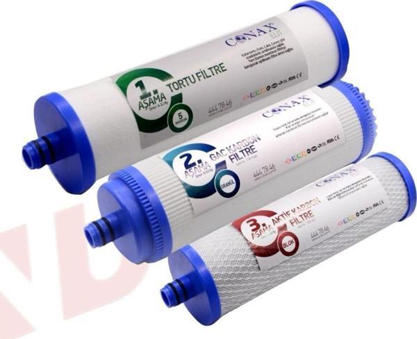 Conax Gold Special Açık Kasa Su arıtma Cihazı 3lü Ön Filtre Seti - Image 1